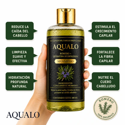 AQUALO™ Shampoo Anticaída y Crecimiento