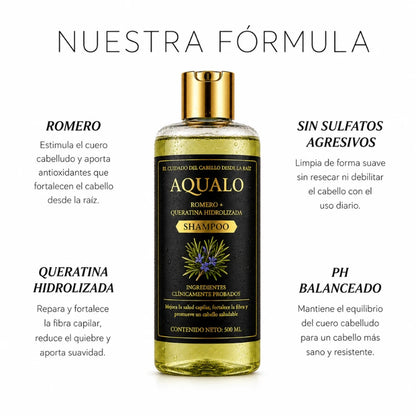 AQUALO™ Shampoo Anticaída y Crecimiento